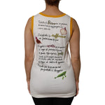 Dolce & Gabbana White Araneine Siciliane Sleeveless Tank Top TSH90669-40