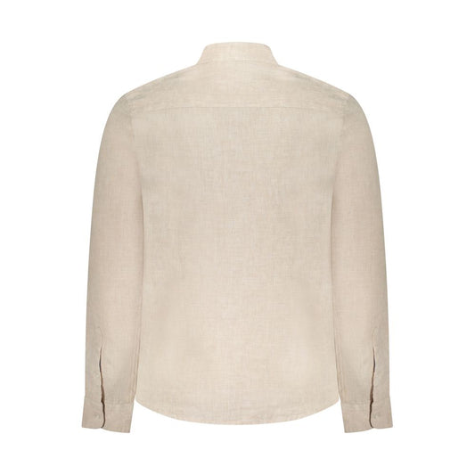 North Sails Beige Linen Shirt NO-38897-XL
