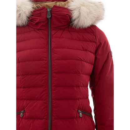 Peuterey Bordeaux Polyester Full-Length Jacket