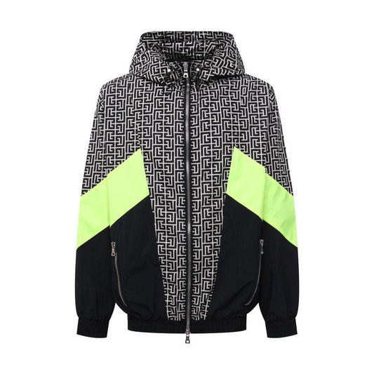 Balmain Multicolor Nylon Jacket BA-15502-IT52 | XL