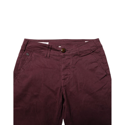 CYCLE Maroon Cotton Stretch Skinny Fit Men Denim Jeans