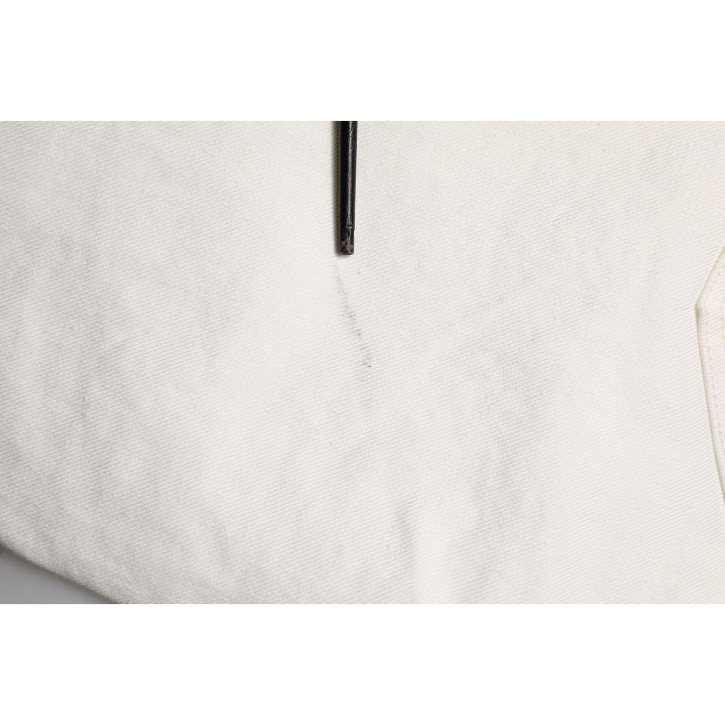 Dolce & Gabbana White Cotton Skinny Men Denim Jeans