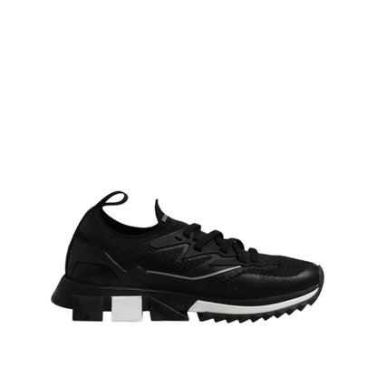 Dolce & Gabbana Black SORRENTO Sport Stretch Sneakers Shoes