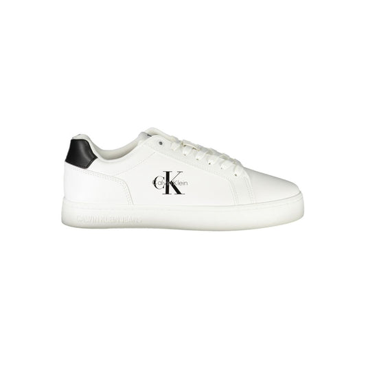 Calvin Klein White Leather Men Sneaker CA-38963-EU44/US11