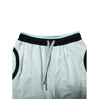 Dolce & Gabbana Light Green Cotton Men Jogger Sweatpants Pants