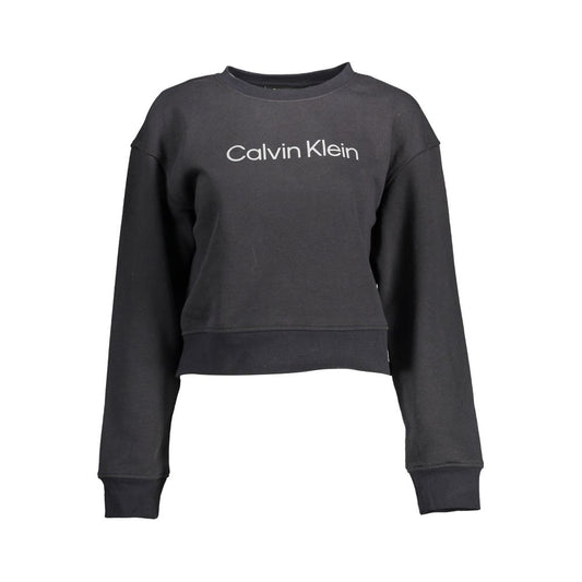 Calvin Klein Black Cotton Women Sweater