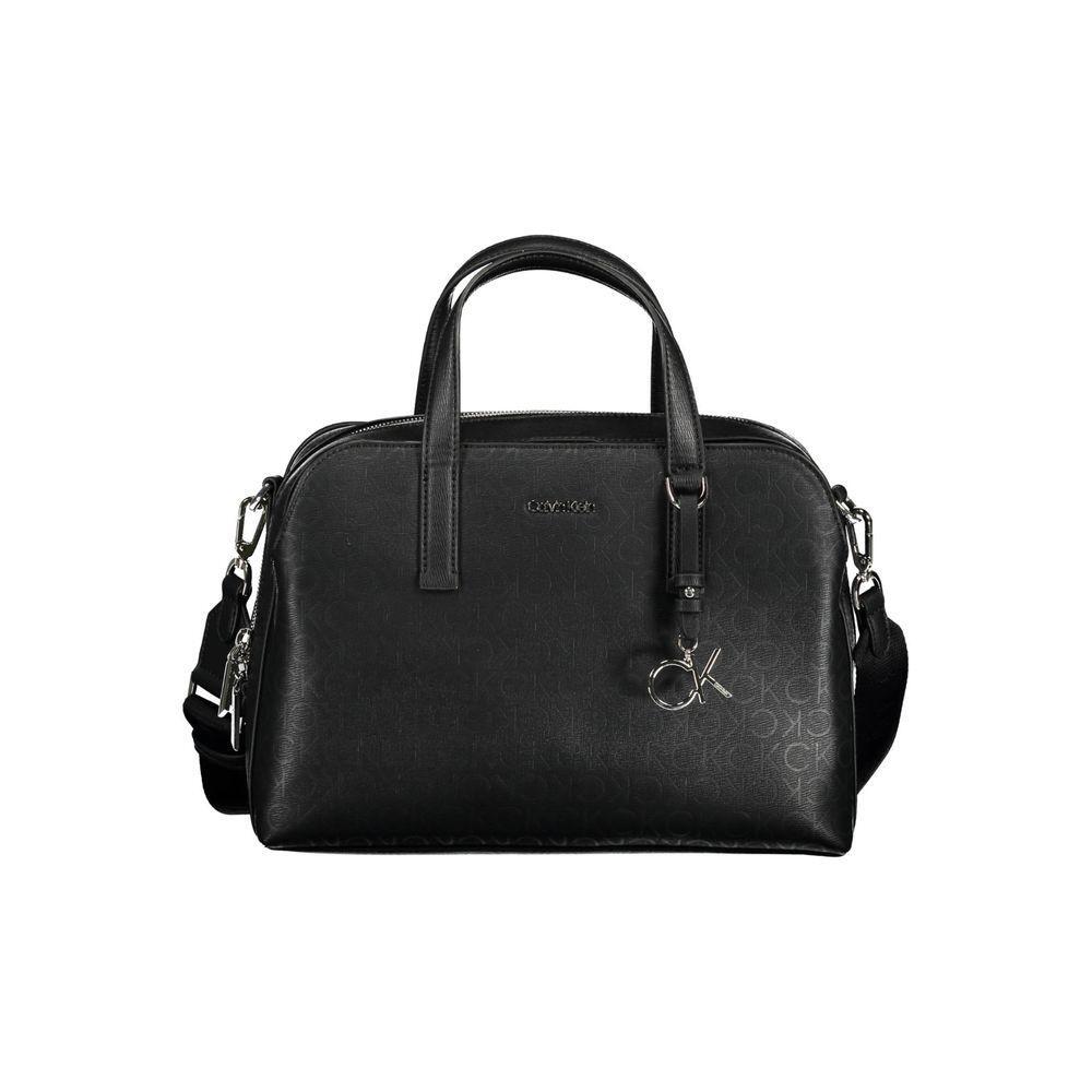 Calvin Klein Black Polyester Handbag CA-17730