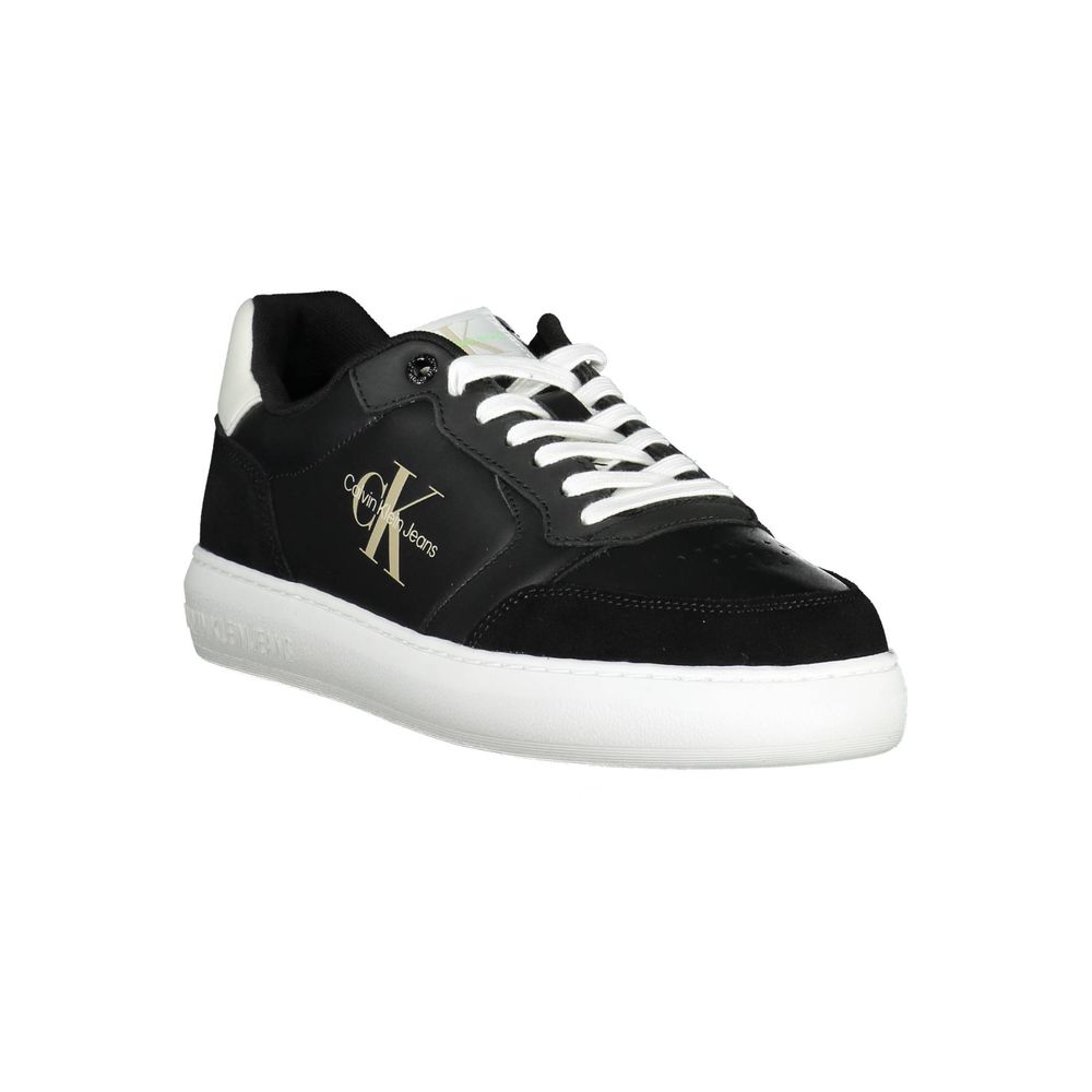 Calvin Klein Black Polyester Sneaker