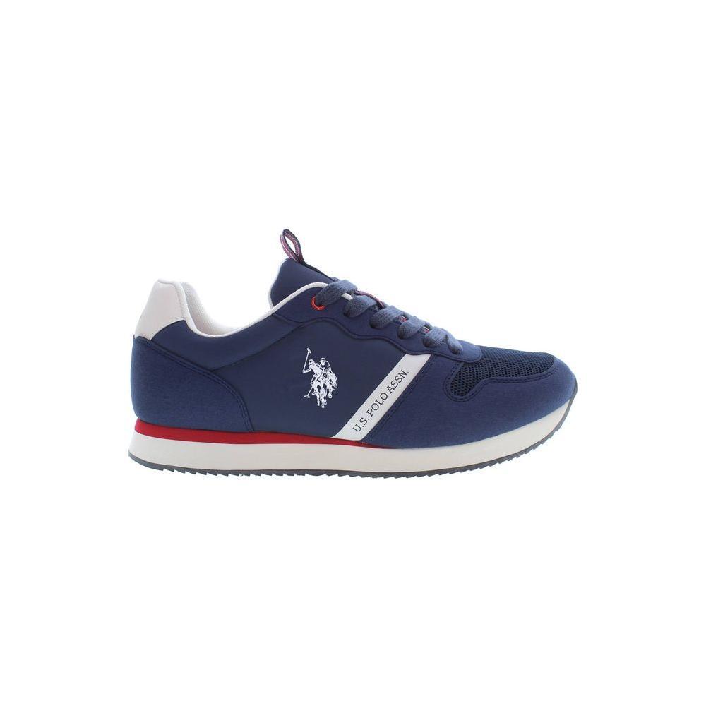U.S. POLO ASSN. Blue Polyester Sneaker US-37726-EU45/US12