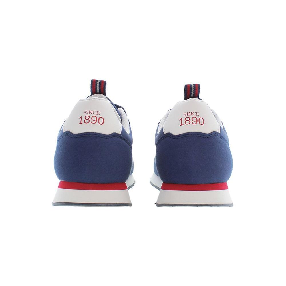 U.S. POLO ASSN. Blue Polyester Sneaker US-37726-EU45/US12