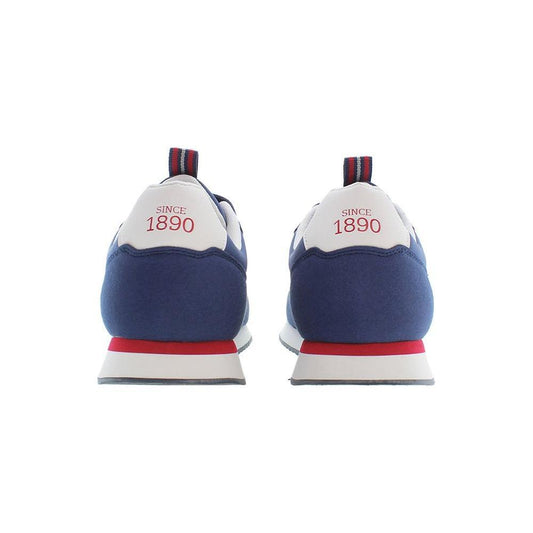 U.S. POLO ASSN. Blue Polyester Sneaker US-37726-EU45/US12