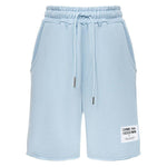 Comme Des Fuckdown Blue Cotton Short CO-15691-IT36|XXS