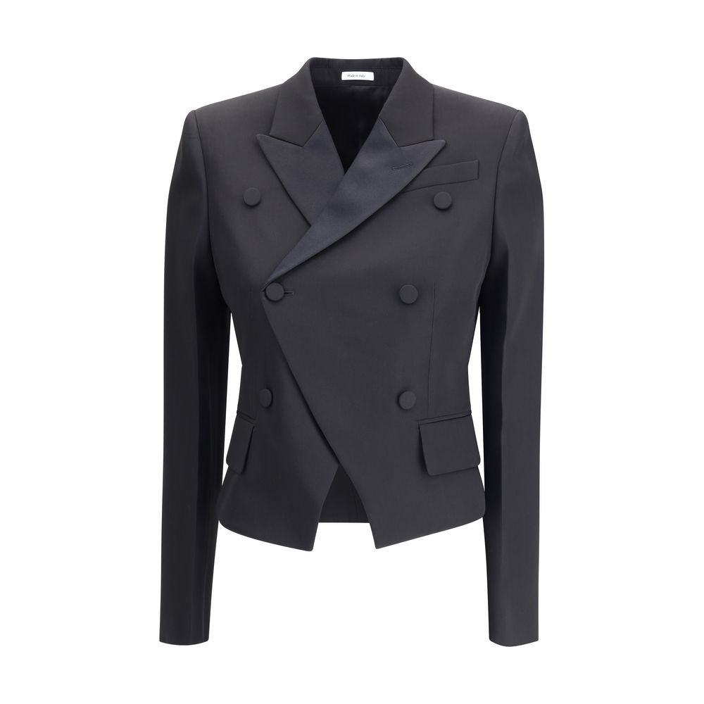 Alexander McQueen Black Wool Blazer