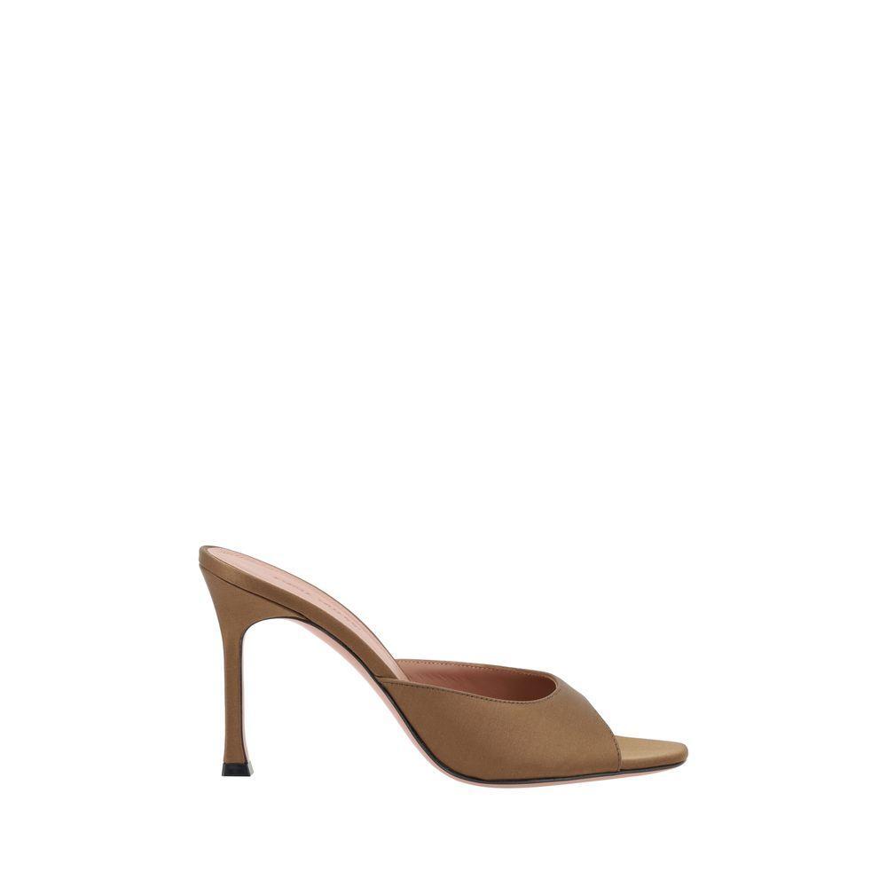 Amina Muaddi Alexa Slipper Sandals AM-13S361000ALEMOCHA-EU39/US9