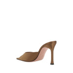Amina Muaddi Alexa Slipper Sandals AM-13S361000ALEMOCHA-EU39/US9