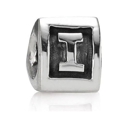 PANDORA CHARMS Mod. LETTER I INITIAL BEAD Charms & Pendants PANDORA Light Gray