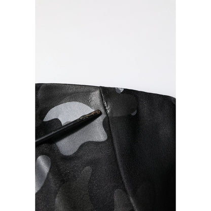 Dolce & Gabbana Black Camouflage Pullover Sweatshirt Sweater