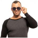 Police Blue Men Sunglasses
