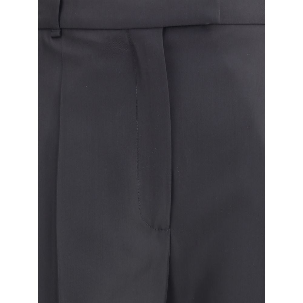 Alexander McQueen Black Wool Dress Pants