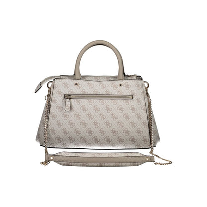 Guess Jeans Gray Polyethylene Handbag