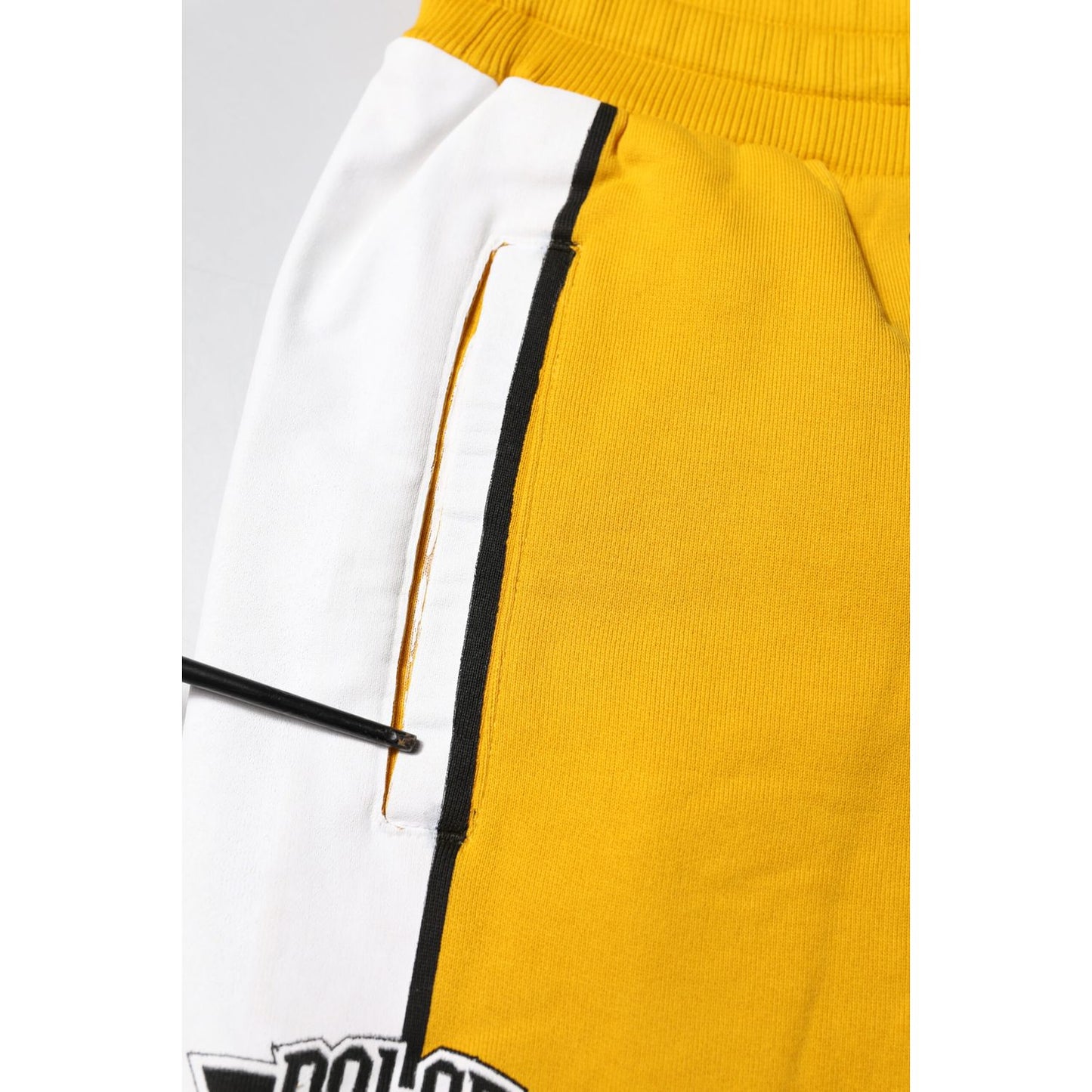 Dolce & Gabbana Yellow Cotton Sweatpants Jogger Trouser Pants