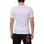 Dolce & Gabbana White Short Sleeves V-neck Underwear T-shirt TSH906959-3