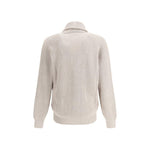 Brunello Cucinelli Ribbed Cardigan BR-MNI708606C2438-IT46 | S