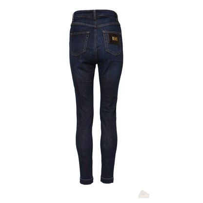 Dolce & Gabbana Blue GRACE High Waist Skinny Denim Jeans