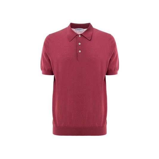 Gran Sasso Red Cotton Polo Shirt GR-9438665-IT50 | L