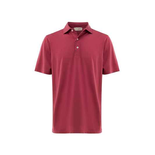 Gran Sasso Red Cotton Polo Shirt GR-9440665-IT50 | L