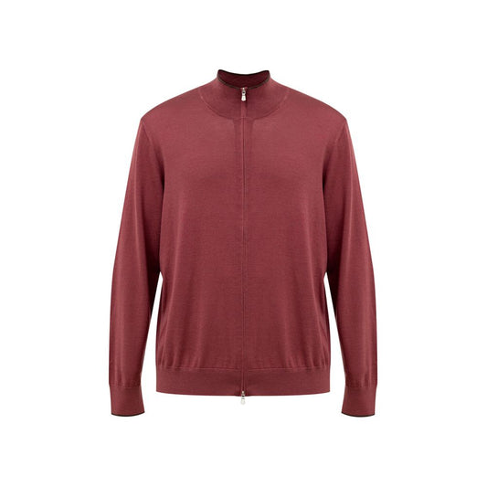 Gran Sasso Red Silk T-Shirt GR-9466665-IT50 | L