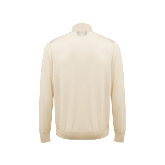 Gran Sasso Beige Wool T-Shirt GR-9498672-IT50 | L