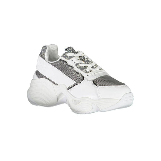 Emporio Armani White Polyester Sneaker EM-4278-EU35/US5