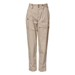 Dolce & Gabbana Beige Cotton High Waisted Pants PAN75961-36