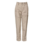 Dolce & Gabbana Beige Cotton High Waisted Pants PAN75961-36