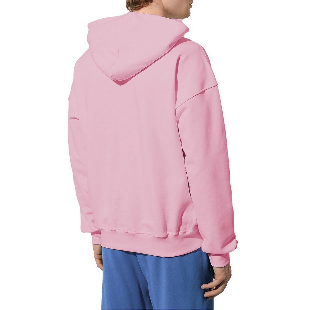 Comme Des Fuckdown Pink Cotton Men Sweater