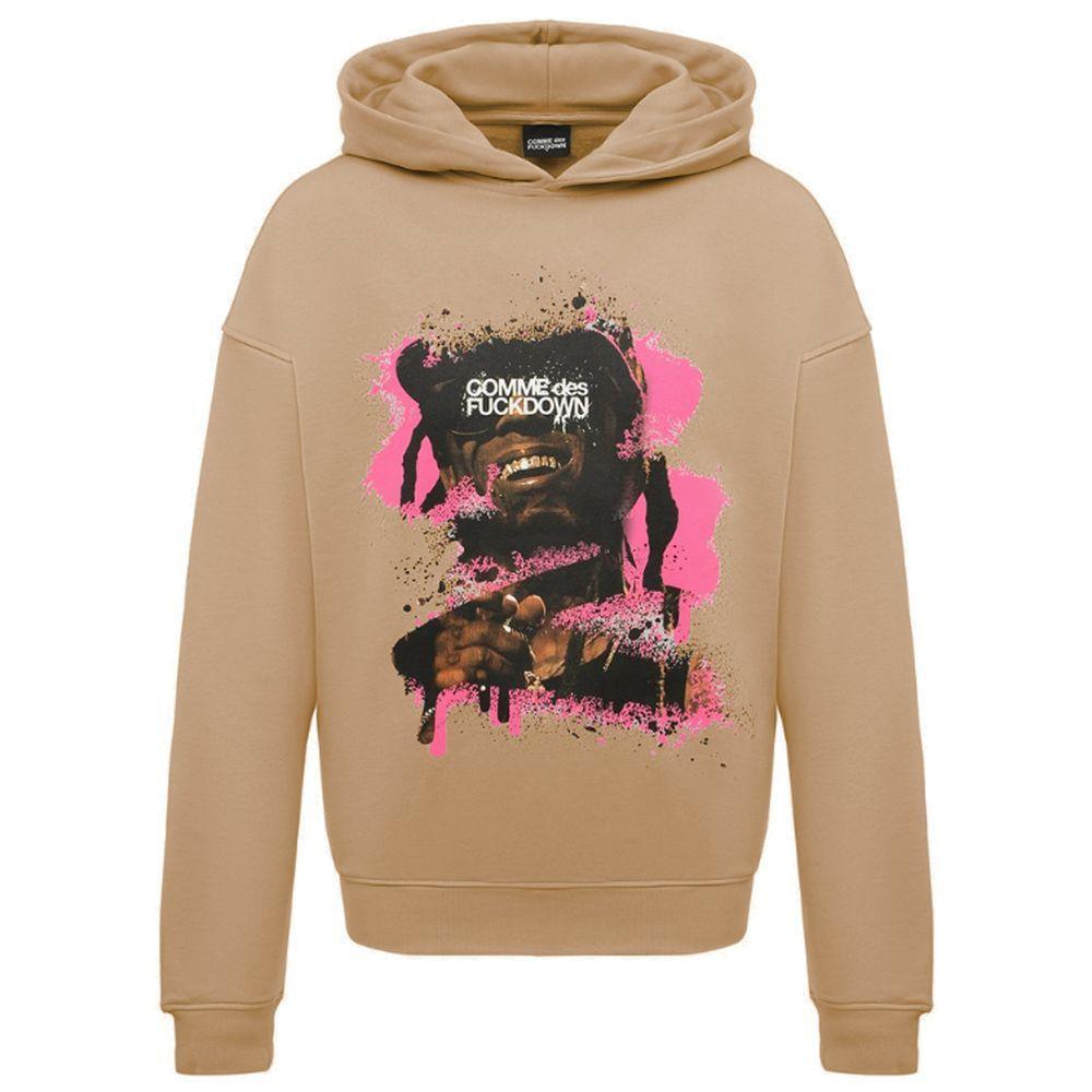 Comme Des Fuckdown Brown Cotton Sweater CO-13517-S