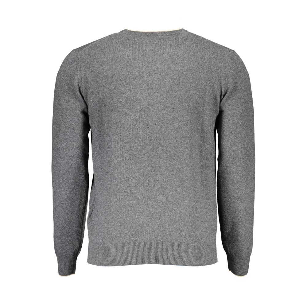 Harmont & Blaine Gray Wool Sweater