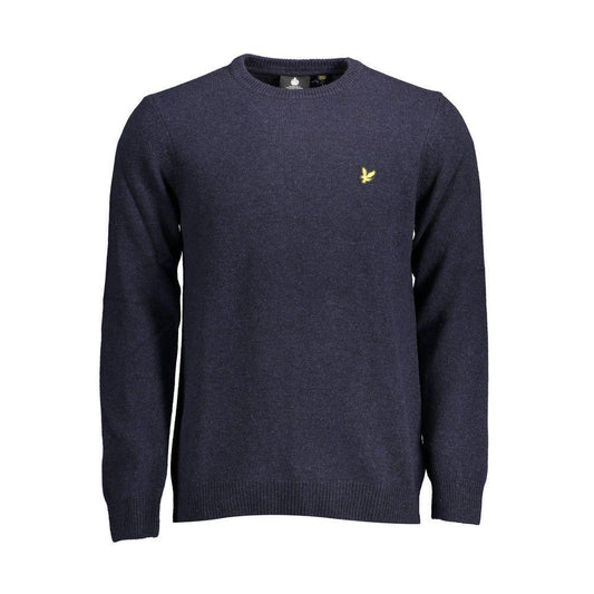 Lyle & Scott Blue Wool Sweater LY-15061-S