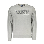 North Sails Gray Cotton Sweater NO-16031-S