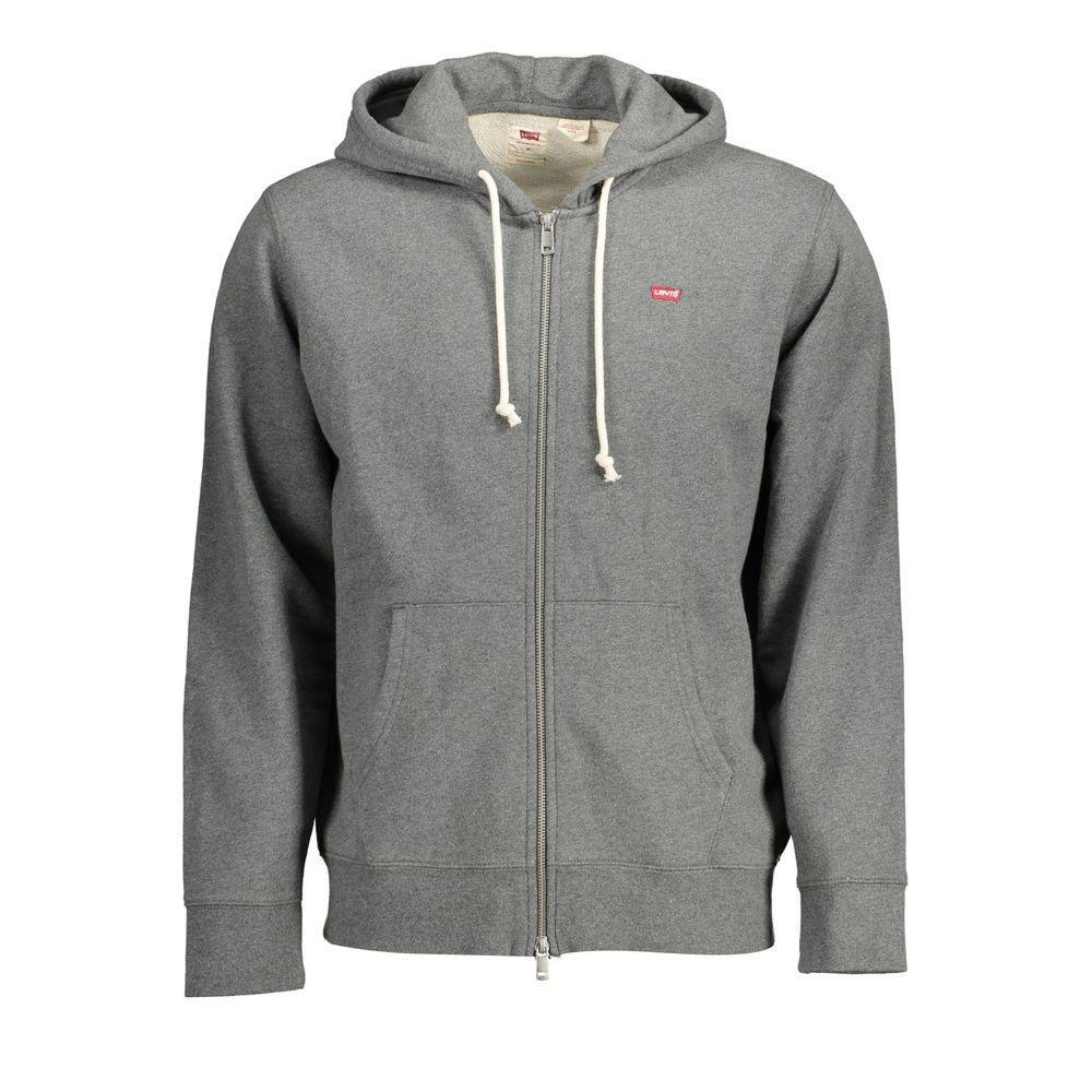 Levi's Gray Cotton Sweater LE-16118-XXL