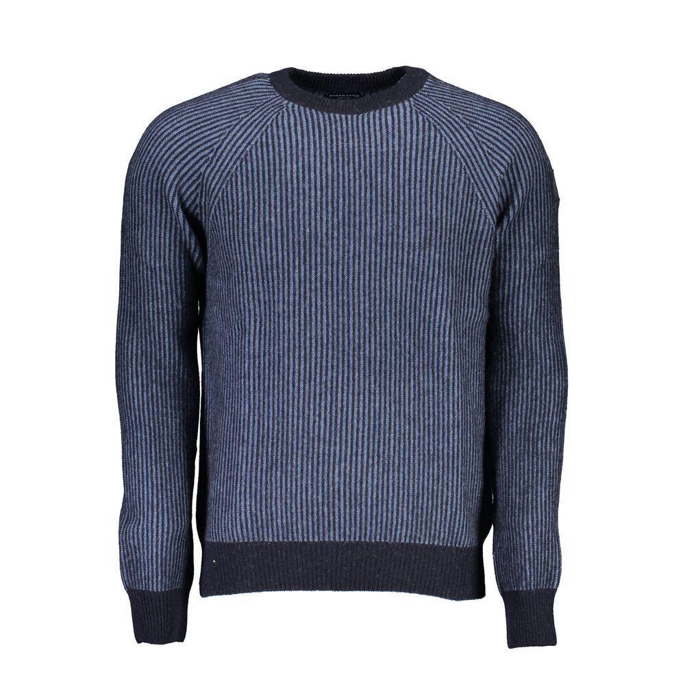 North Sails Blue Wool Sweater NO-16269-XL