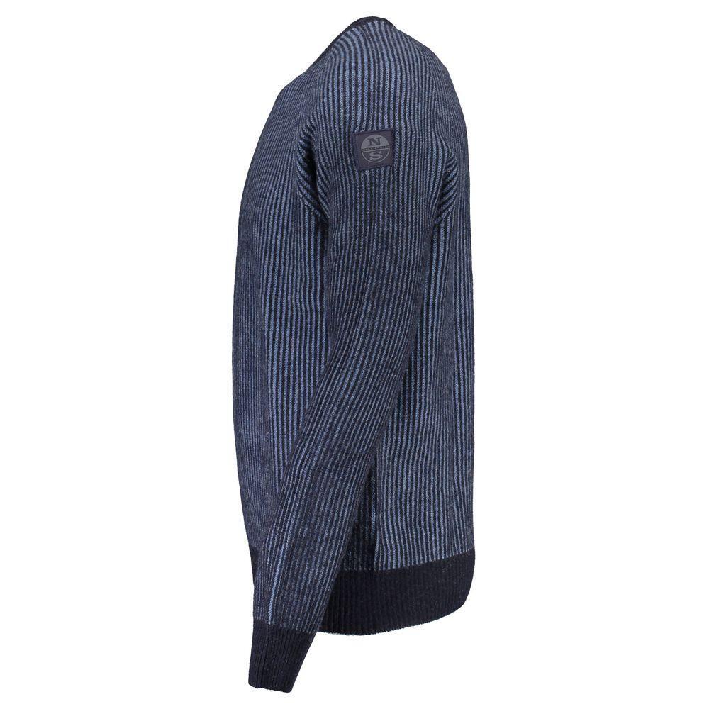 North Sails Blue Wool Sweater NO-16269-XL