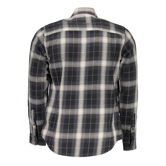 North Sails Black Cotton Shirt NO-16383-L