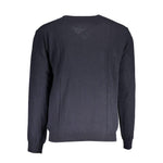 La Martina Blue Wool Sweater LA-17161-S