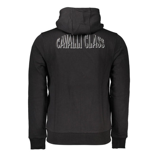 Cavalli Class Black Cotton Sweater CA-21268-S