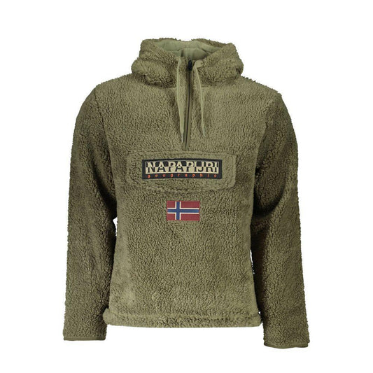 Napapijri Green Polyester Jacket NA-21683-L