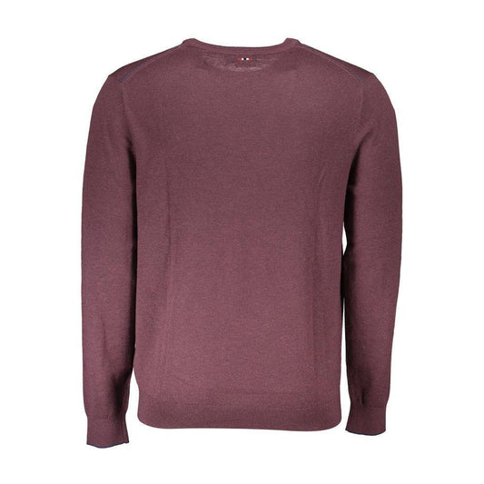 Napapijri Purple Wool Sweater NA-21707-XS