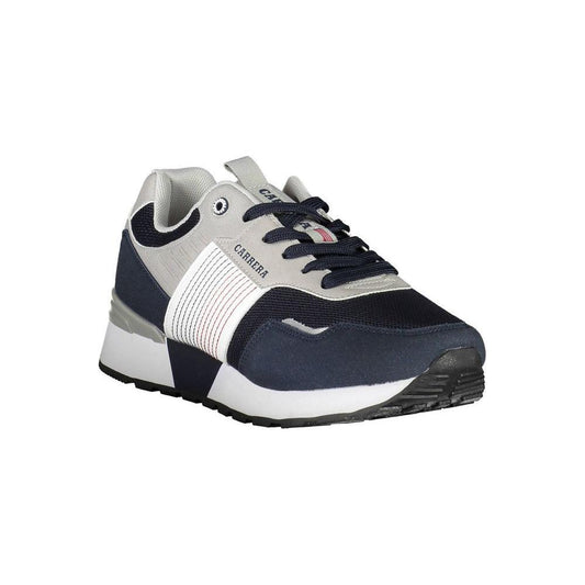 Carrera Blue Polyester Sneaker CA-21887-EU44/US11