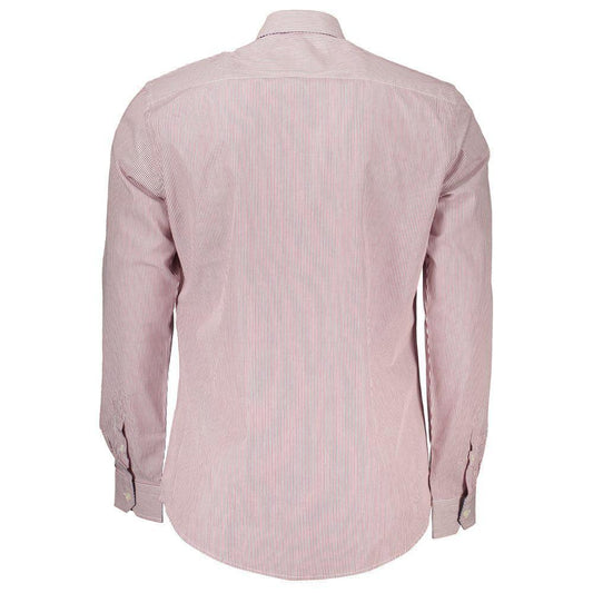 Harmont & Blaine Red Cotton Shirt HA-23713-XXL